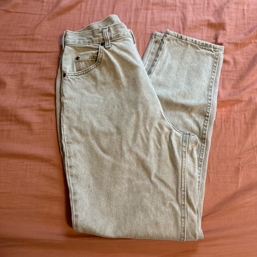 Vintage Lee Rider denim mom jeans